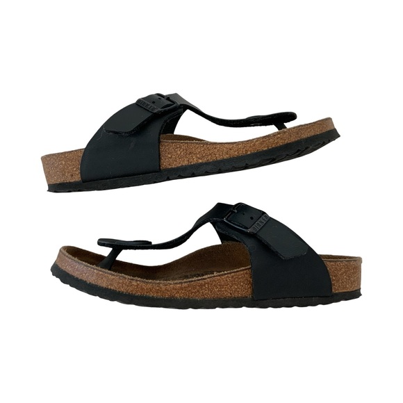 Birkenstock Gizeh Birko-Flor Kids Sandals 2-2.5 - Picture 3 of 5